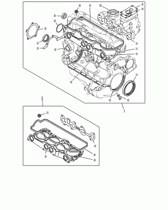 0. Engine, Emission, Engine Electrical | Isuzu WFR-RHD SUV SUV