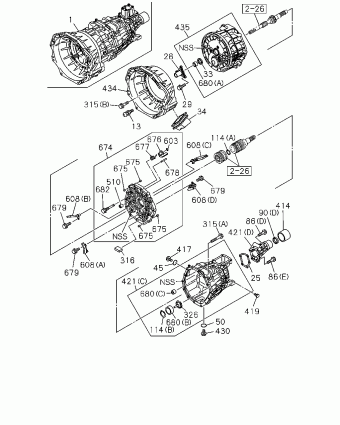 2. Clutch, Transmission, Trans Axle | Isuzu TFR/TFS THAILAND 