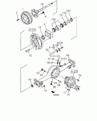 Propeller Shaft, Axles, Steering, Suspension | Isuzu TFR/TFS-RHD ...