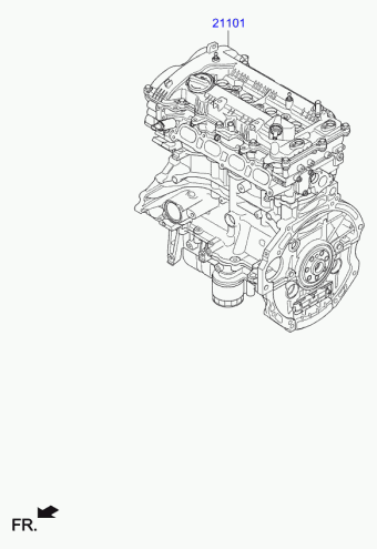 Engine Kia Sportage Sportage R V Parts Catalogs Partsouq