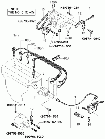 Clarus (RHD) 22.07.1999 2000