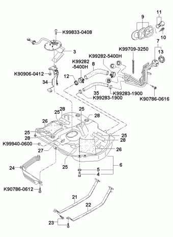 Clarus (RHD) 22.07.1999 2000