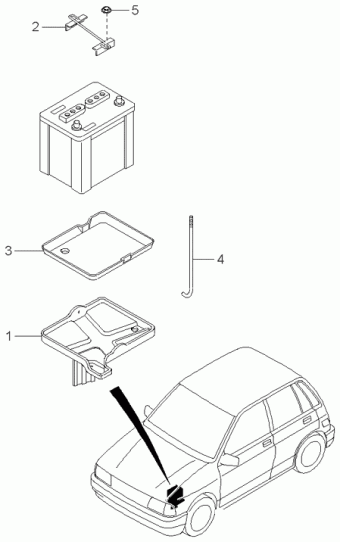 PRIDE/FESTIVA 01 (CKD) (2000-2001) 2000 2001