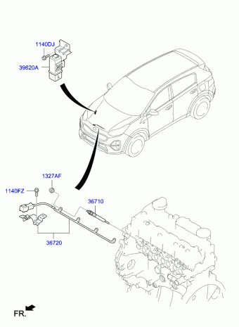 SPORTAGE 19 (SLOVAKIA PLANT-RUS) (2018-2021) 2018 2021