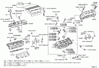 LEXUS ES300 MCV30L-BEAGKV MCV30