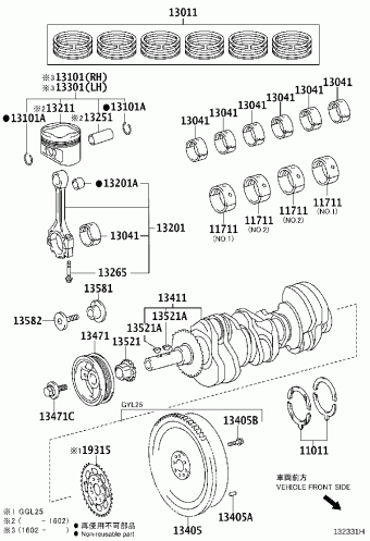 LEXUS RX SERIES GGL25L-AWZGBW AGL2#,GGL25,GYL25