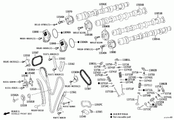 LEXUS LS500/500H VXFA50L-AEUGTA GVF5#,VXFA5#
