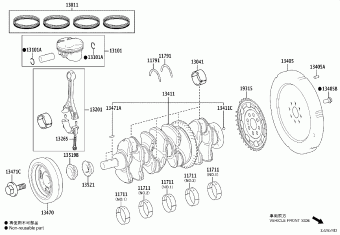 LEXUS ES3##/250 AXZH11L-BEXGBA AXZA15,AXZH1#,GSZ10