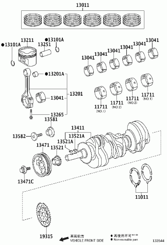 LEXUS GS SERIES GRL12L-BEZQHV ARL10,AWL10,GRL1#,GWL10