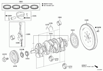 LEXUS TX SERIES TAUH15L-BWTSTA GYU15,TAUA1#,TAUH15