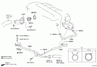 LEXUS HS250H ANF10L-AEXWBA ANF10