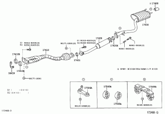 LEXUS IS300 JCE10L-AEAVFA JCE10