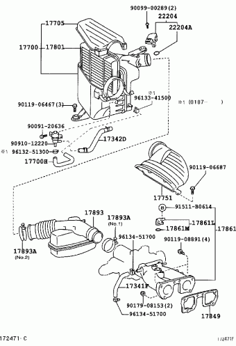 LEXUS IS300 JCE10L-AEAVFA JCE10