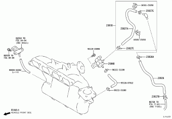 LEXUS ES350/300H/2## ASZ10L-AETGBC ASZ10,AXZA10,AXZH10,GSZ10,MXZA10