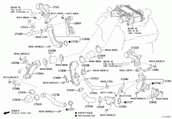 LEXUS LX600/700H VJH310L-GKVLZA VJA310,VJH310