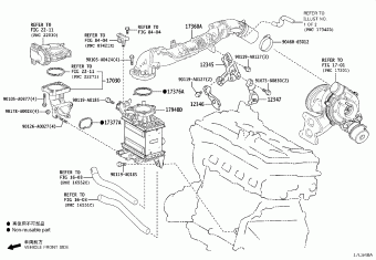 LEXUS TX SERIES TAUH15L-BWTSTA GYU15,TAUA1#,TAUH15