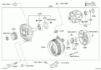 LEXUS GS30/35/43/460 UZS190L-BETQKV GRS19#,URS190,UZS190