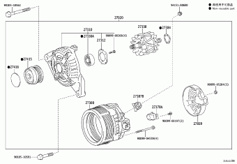 LEXUS ES350/300H/2## ASZ10L-AETGBC ASZ10,AXZA10,AXZH10,GSZ10,MXZA10