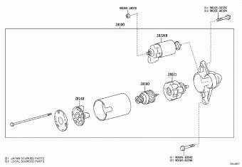 LEXUS ES3##/250 AXZA15L-BEZGBA AXZA15,AXZH1#,GSZ10