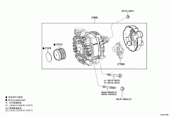 LEXUS TX SERIES TAUA10L-BWZMTA GYU15,TAUA1#,TAUH15