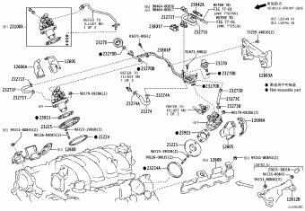 LEXUS LS460/460L USF45L-AEZGHA USF4#