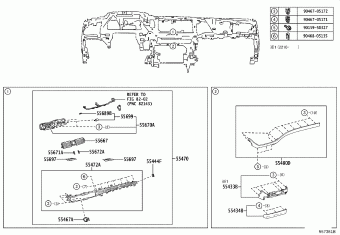 SPRING, INSTRUMENT PANEL REGISTER | 5568950020