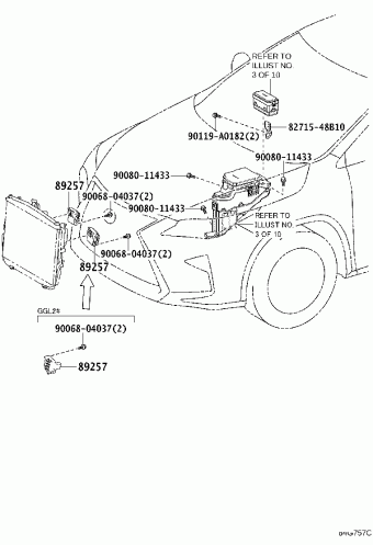 Electrical | Lexus LEXUS RX450H/350( GGL20L-CWZGBA GGL2#,GYL2 ...