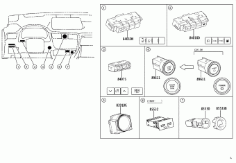 Electrical | Lexus LEXUS RX450H/350( GGL20L-CWZGBA GGL2#,GYL2 ...