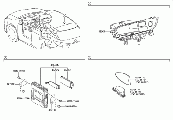 Electrical | Lexus LEXUS RX450H/350( GGL20L-CWZGBA GGL2#,GYL2 ...