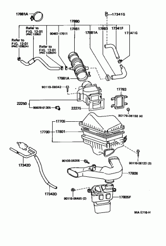 LEXUS ES300 VCV10L-BTPGKA VCV10,MCV10
