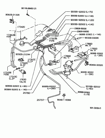 LEXUS LS400 UCF10L-AEPGKW UCF10