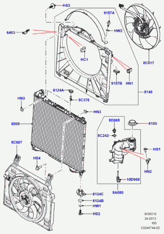 3. Powertrain | Land Rover Range Rover (GCAT) 2013- 3.0L DOHC GDI