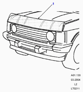 Range Rover Classic MY1992-MY1994 1994 AAG001 - Solihull Plant Built