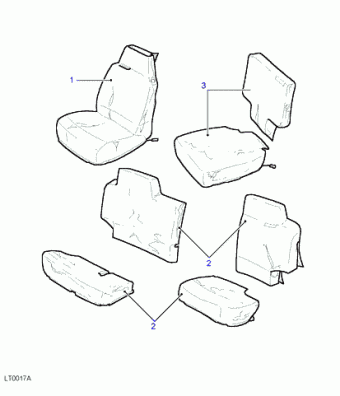 Discovery Series II 1998-2004 18.05.2000 Ash Smokestone Interior