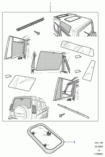 Discovery Series II 1998-2004 18.05.2000 Ash Smokestone Interior
