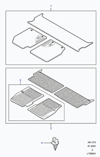 Discovery Series II 1998-2004 18.05.2000 Ash Smokestone Interior