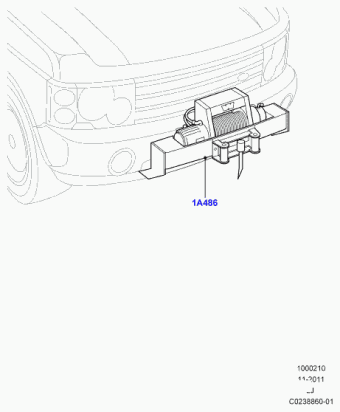 Range Rover (GCAT) 2010-2012 RHD