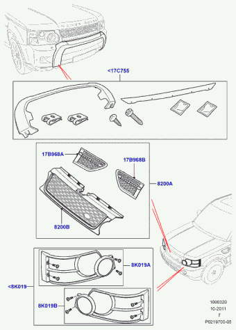 Range Rover Sport (GCAT) 2010-2013 28.02.2012 Nara Bronze (825)