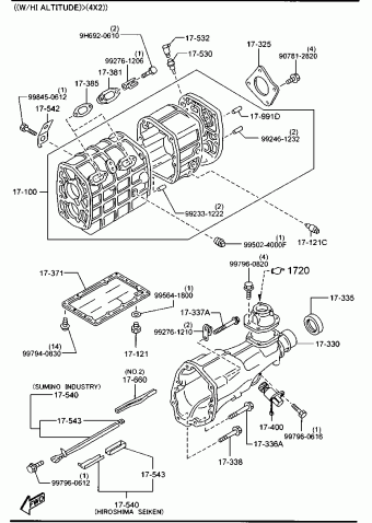 BT-50 LONG BED DIESEL