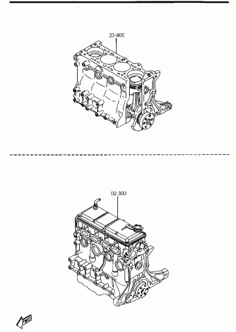 323 MODELO CON COMPUERTA TRASERA 3-PUERTAS
