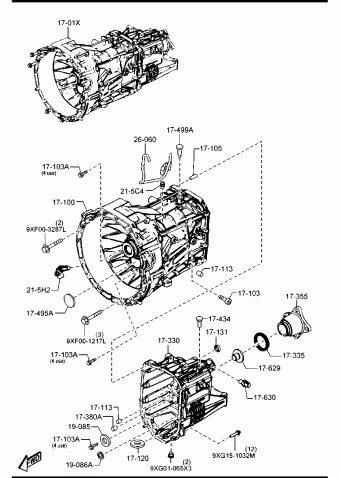 BT-50 HABITACLE DOUBLE DIESEL