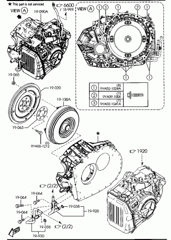 1. GASOLINE-ENGINE 4-CYLINDER TRANSMISSION | Mazda CX-7 General 