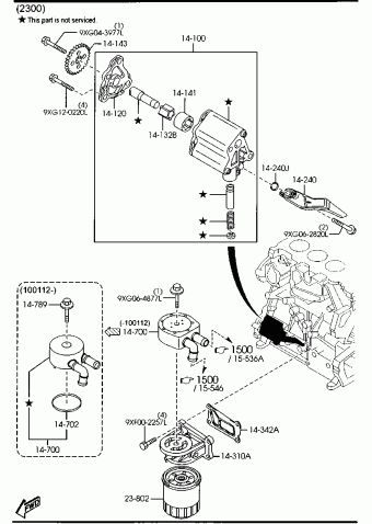 1. GASOLINE-ENGINE 4-CYLINDER TRANSMISSION | Mazda CX-7 General 