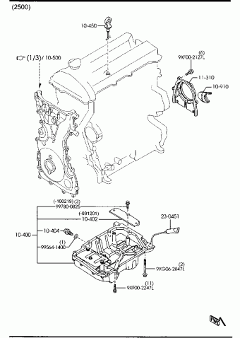 1. GASOLINE-ENGINE 4-CYLINDER TRANSMISSION | Mazda CX-7 General 