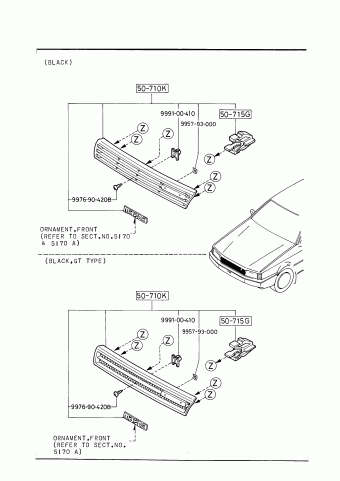 Y2. BODY EXTERIOR TRIM | Mazda 323 1986 AUBA01 Parts Catalogs | PartSouq