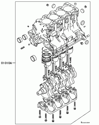 Engine | Mitsubishi OUTLANDER North America CU5W Parts Catalogs 