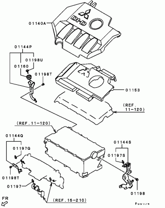 Engine | Mitsubishi GRANDIS Europe NA8W Parts Catalogs | PartSouq