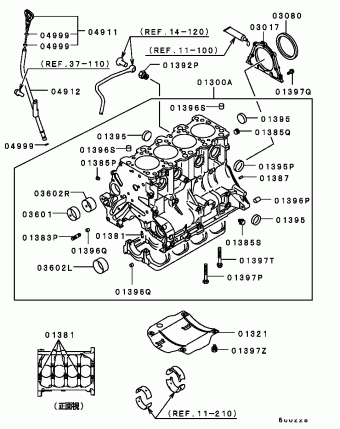Engine | Mitsubishi CHARIOT Japan N43W Parts Catalogs | PartSouq