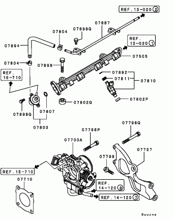 Engine | Mitsubishi LANCER/MIRAGE Japan CJ4A Parts Catalogs | PartSouq