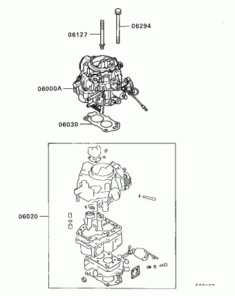 Engine | Mitsubishi PAJERO/MONTERO General (EXPORT) L047G Parts 